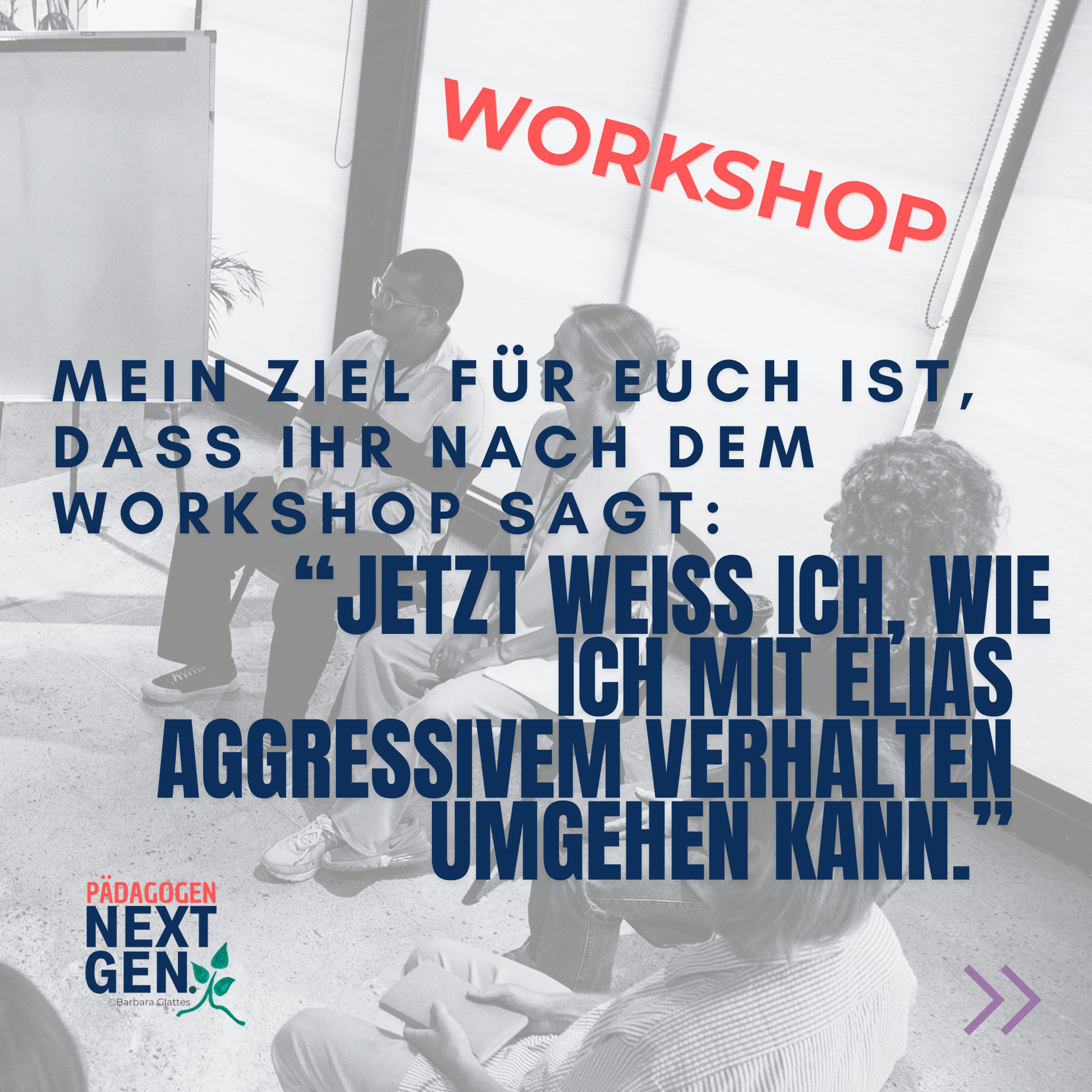 Workshop Jetzt weiß ich